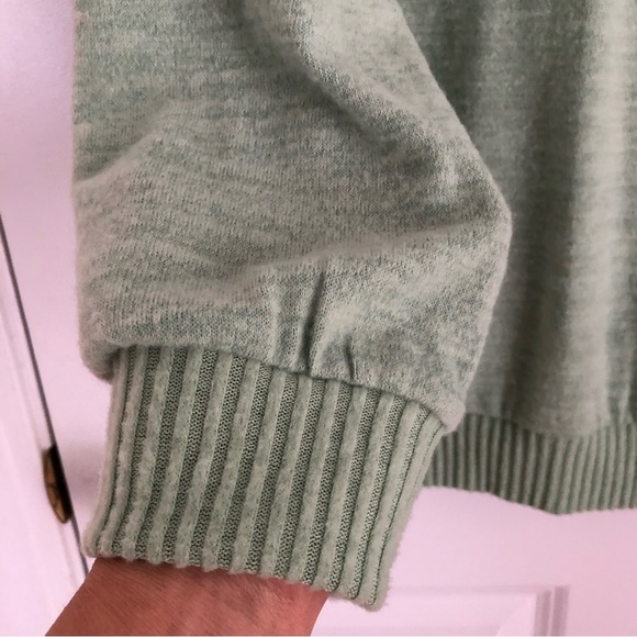 ALFRED DUNNER SIZE XL, 1X SWEATSHIRT PULLOVER ENVELOPE NECK GREEN EMBROIDERED - Picture 7 of 9